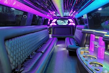 Diamond Bar Limo Interior