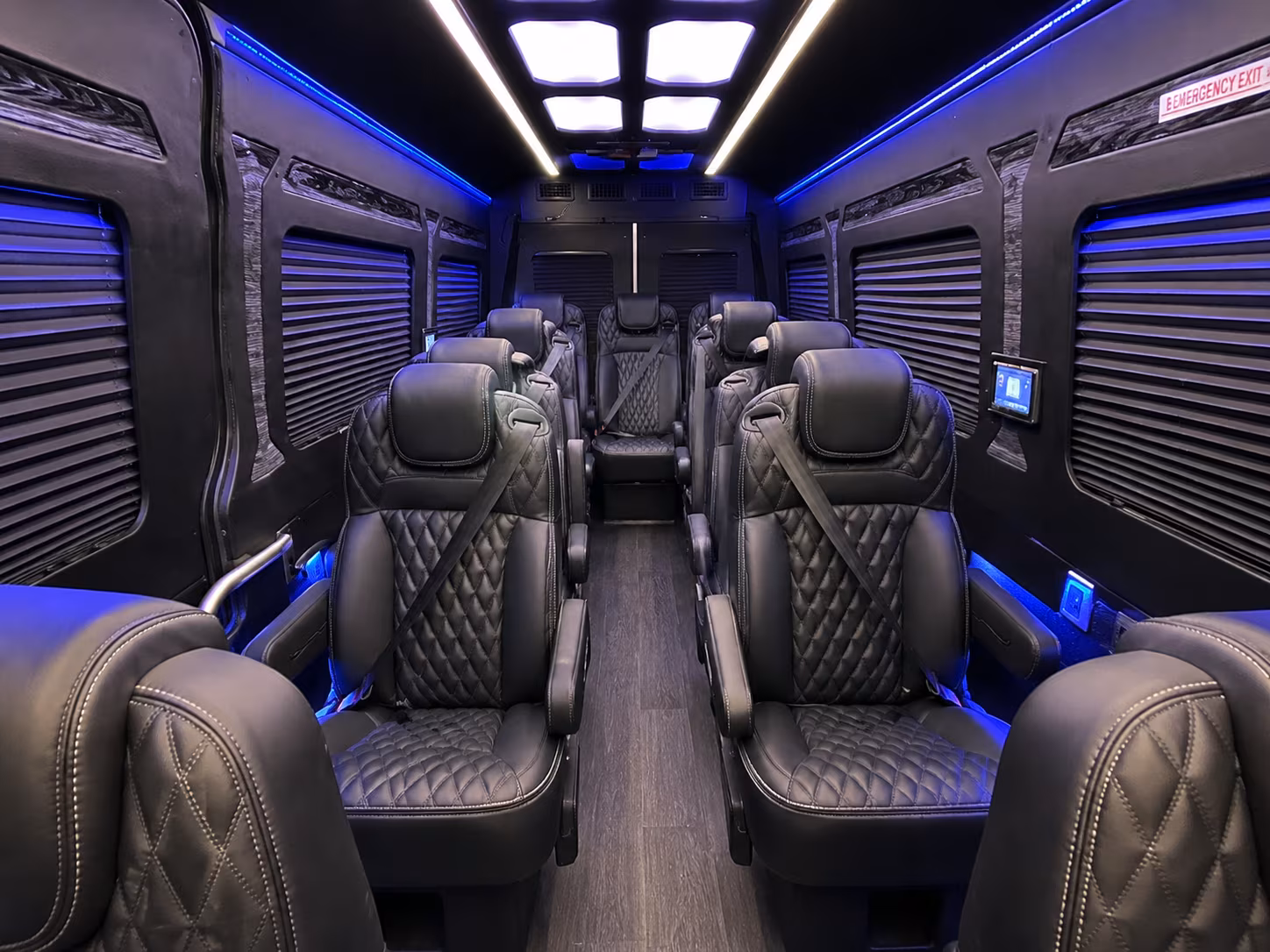 diamond bar sporting event transportation onboard seating